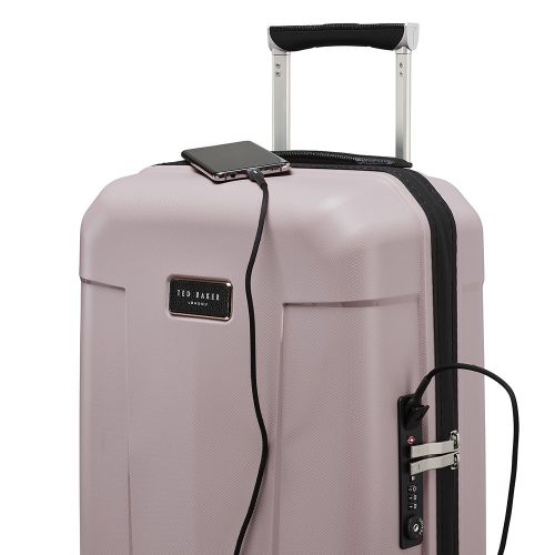 Womens Blush Pink Flying Colours Small Suitcase 87631 by Ted Baker from Hurleys
