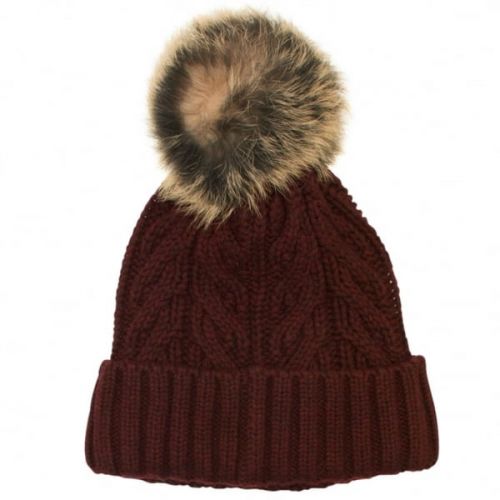 Womens Port Knitted Hat With Pom Pom 17513 by UGG from Hurleys