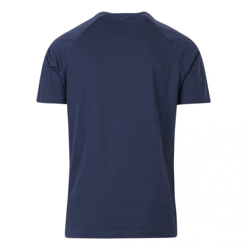 Mens Navy Repeat Logo Beach Slim S/s T-shirt 103829 by BOSS from Hurleys