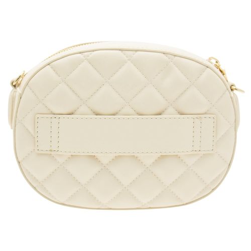 Womens Cream Small Quilted Cross Body Bag 10389 by Love Moschino from Hurleys