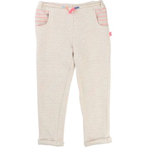 Girls Grey Textured Pants 71132 by Billieblush from Hurleys