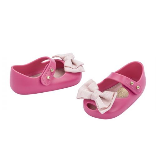 Girls Pink My First Mini Shoes (2) 103017 by Mini Melissa from Hurleys