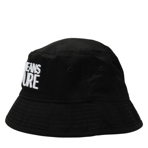 Mens Black Logo Bucket Hat 55280 by Versace Jeans Couture from Hurleys