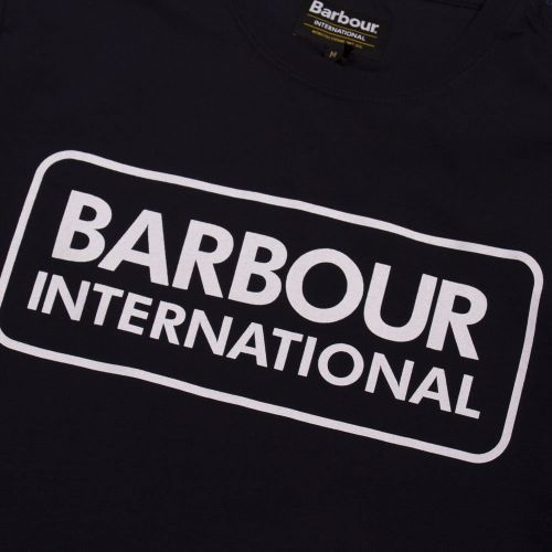 Mens Navy Essential Large Logo S/s T Shirt 82965 by Barbour International from Hurleys