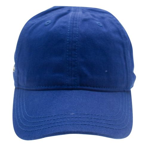 Boys Blue Branded Cap 71298 by Lacoste from Hurleys