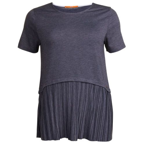 Womens Grey Tiplisse S/s Top 12901 by BOSS from Hurleys