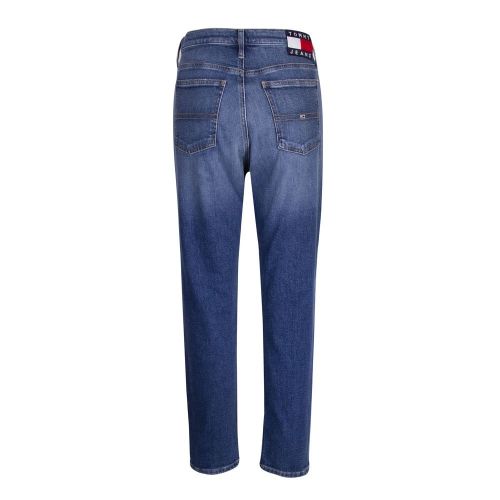 Womens Blue Wash Izzy High Rise Slim Fit Ankle Jeans 87728 by Tommy Jeans from Hurleys