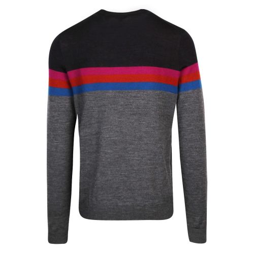 Mens Navy Cowes Colour Block Crew Knitted Jumper 50950 by Ted Baker from Hurleys