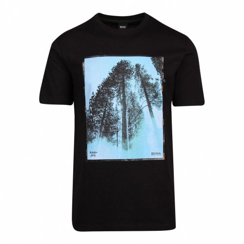 Casual Mens Black TipOff 2 S/s T Shirt 51614 by BOSS from Hurleys