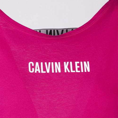 Womens Royal Pink Branded Cover Up Dress 104321 by Calvin Klein from Hurleys