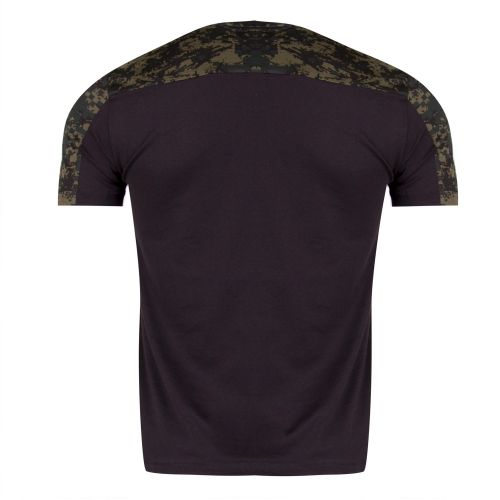 Mens Black Camo Train Graphic Series S/s T Shirt 30621 by EA7 from Hurleys