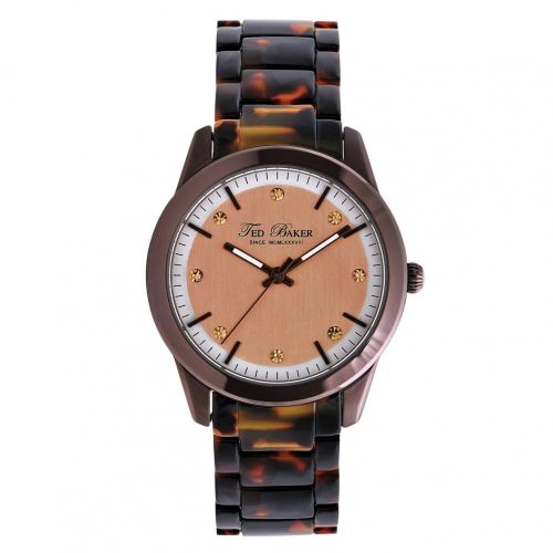 Womens Brown Dial Brown Tortoise Shell Strap Watch 67339 by Ted Baker from Hurleys