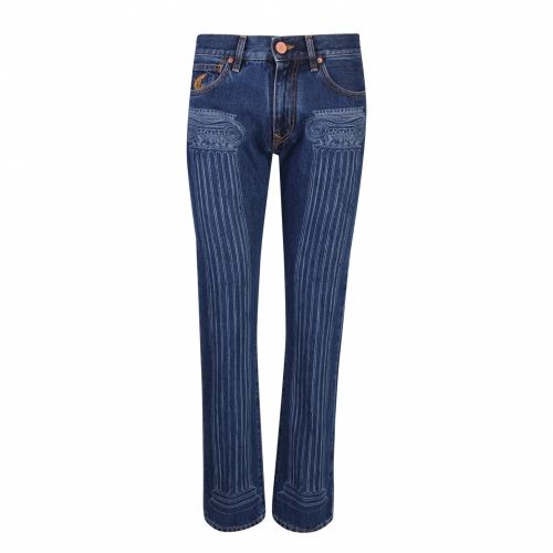 Anglomania Womens Blue Harris Pillar Tapered Fit Jeans 54678 by Vivienne Westwood from Hurleys