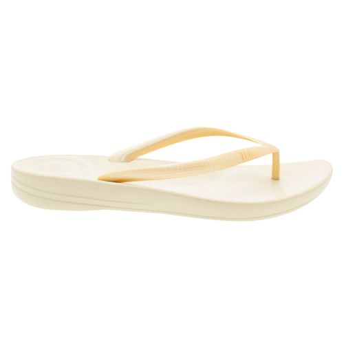 Fit Flop Womens Gold Iqushion Flip Flops 8450 by FitFlop from Hurleys