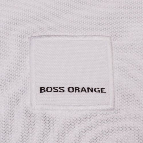 Mens White Pascha S/s Polo Shirt 67218 by BOSS Orange from Hurleys