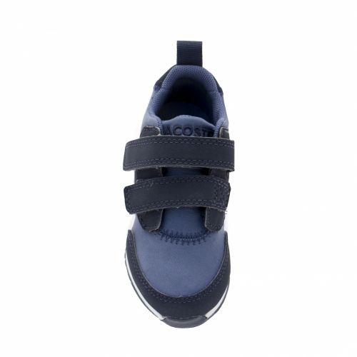 Infant Navy & Blue L.ight 318 Trainers (3-9) 33807 by Lacoste from Hurleys