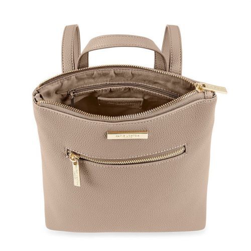 Womens Taupe Mini Brooke Backpack 86058 by Katie Loxton from Hurleys