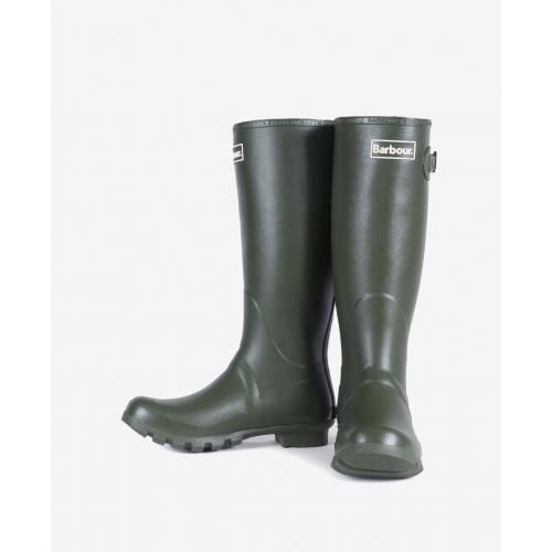 Mens Olive Bede Wellington Boots 99575 by Barbour from Hurleys