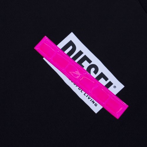 Mens Black T-Just-Die S/s T Shirt 40488 by Diesel from Hurleys