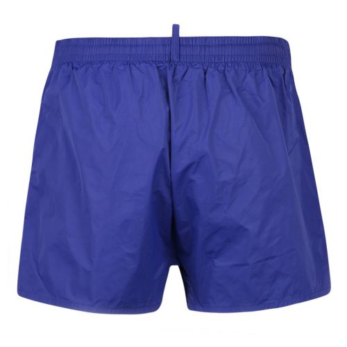 Mens Blue/White Branded Leg Swim Shorts 107014 by Dsquared2 from Hurleys