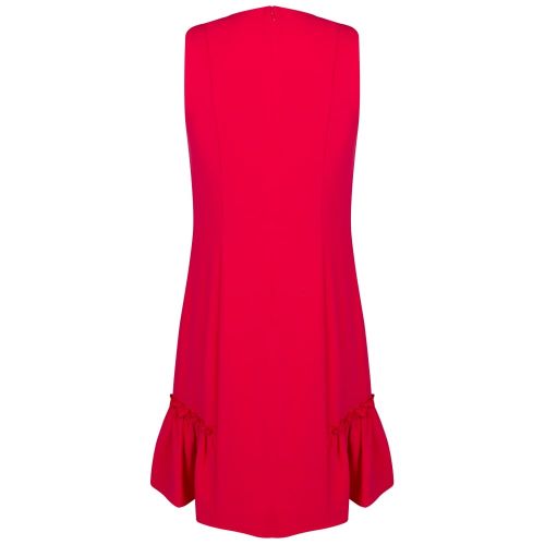 Womens True Red Ruffle Dress 20312 by Michael Kors from Hurleys