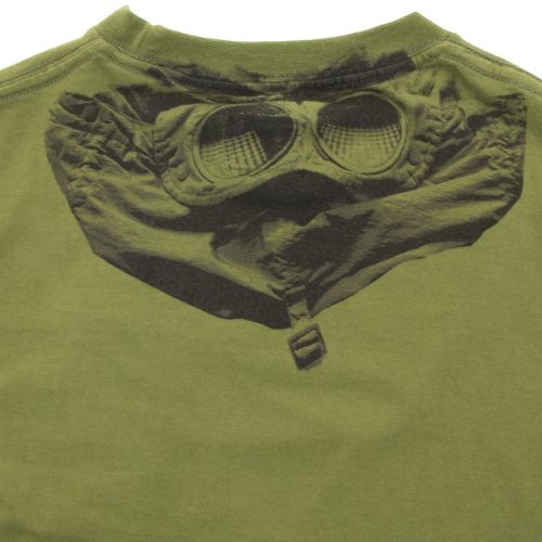 Boys Pesto Goggle Back Print S/s T Shirt 30523 by C.P. Company Undersixteen from Hurleys
