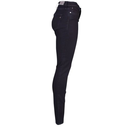Womens Dark Blue Wash Joi Super High Waist Skinny Fit Jeans 15439 by Replay from Hurleys