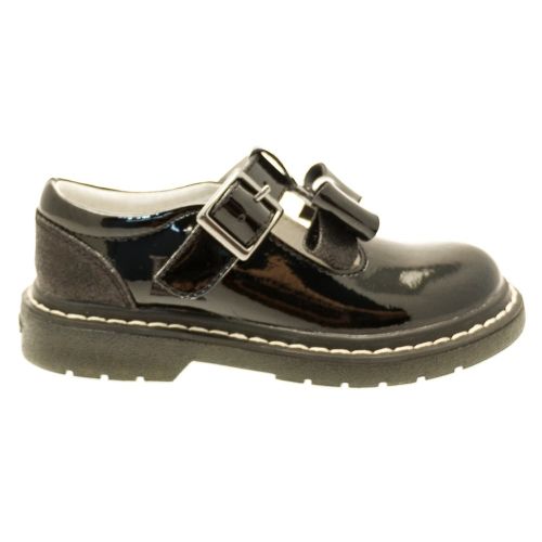 Girls Black Patent Julia Shoes (26-35) 10933 by Lelli Kelly from Hurleys