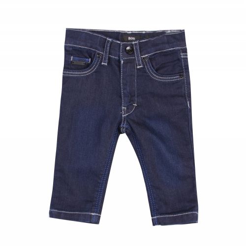Toddler Boys Stone Wash Branded Jeans 28371 by BOSS from Hurleys