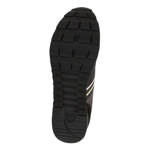 Athleisure Mens Black/Gold Parkour_Runn Trainers 73540 by BOSS from Hurleys
