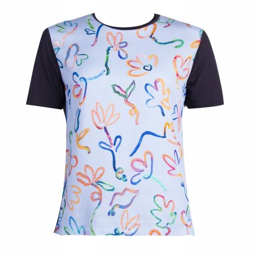 Womens Blue Acapolco Print S/s T Shirt 27521 by PS Paul Smith from Hurleys