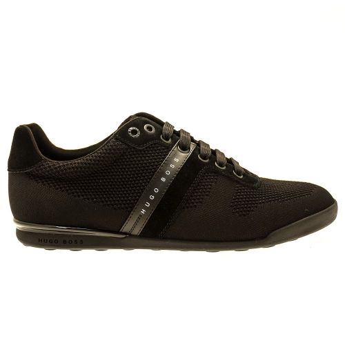 Mens Black Arkansas Lowp Trainers 68471 by BOSS Green from Hurleys
