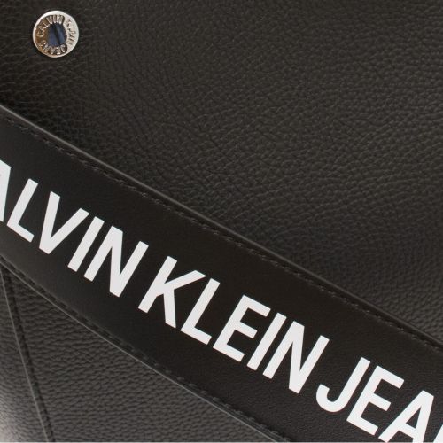 Womens Black Logo Banner Tote Bag 34560 by Calvin Klein from Hurleys