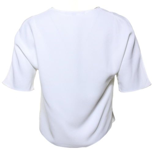 Womens Summer White Arrow Crepe Wrapover Top 39759 by French Connection from Hurleys