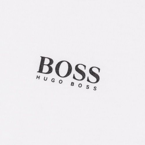 Boys White Small Logo S/s Tee Shirt 65392 by BOSS from Hurleys