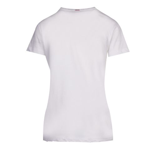 Womens White Branded Casual S/s T Shirt 40709 by Replay from Hurleys