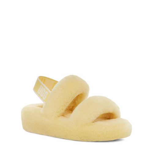 Womens Banana Pudding UGG Slippers Oh Yeah 108976 by UGG from Hurleys