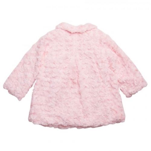 Baby Old Pink Rosette Coat 12639 by Mayoral from Hurleys