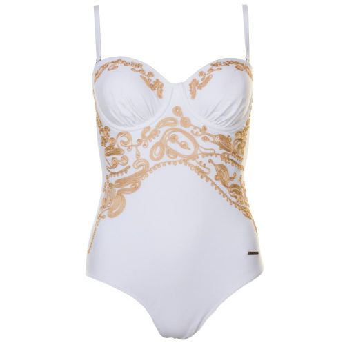 Womens White Emeliaa Swimsuit 63367 by Ted Baker from Hurleys