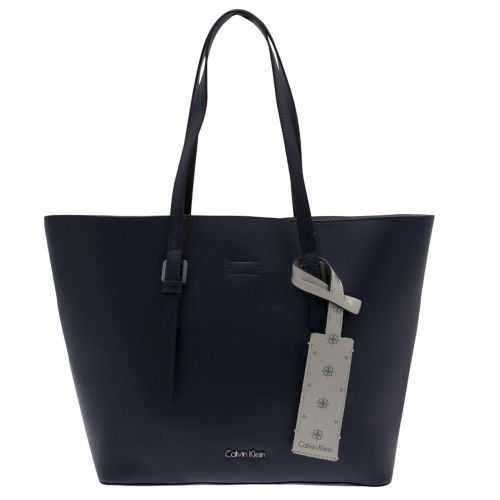 Womens Navy CK Zone Shopper Bag & Pouch 20544 by Calvin Klein from Hurleys