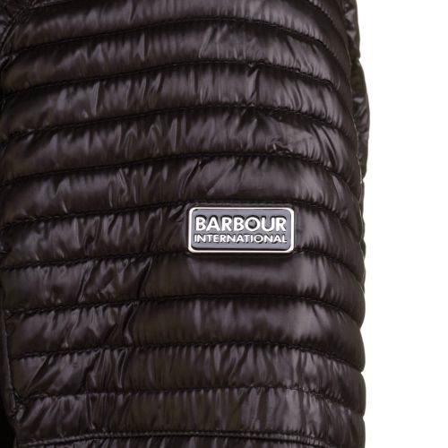 Womens Black Camber Baffle Quilted Jacket 64461 by Barbour International from Hurleys
