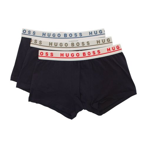 Mens Assorted 3 Pack Trunks 8209 by BOSS from Hurleys