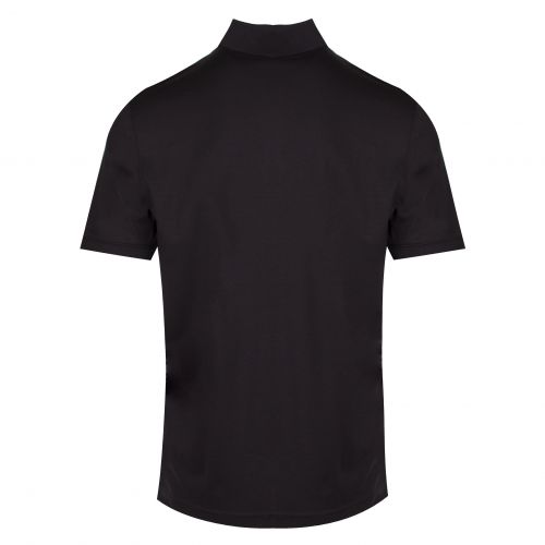 Mens Black Branded S/s Polo Shirt 85415 by C.P. Company from Hurleys