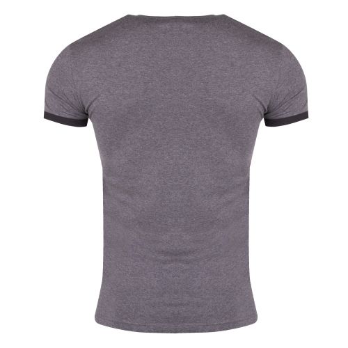 Mens Grey Melange Athletics Slim Fit S/s T Shirt 30875 by Emporio Armani from Hurleys