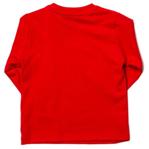 Baby Red Small Logo L/s Tee Shirt 65309 by BOSS from Hurleys
