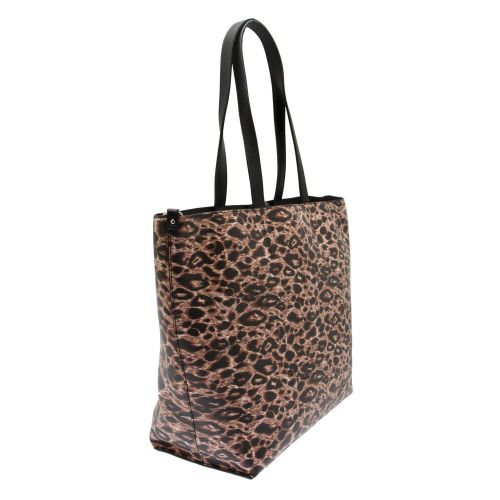 Womens Black Logo Leopard Reversible Shopper Bag 75852 by Versace Jeans Couture from Hurleys