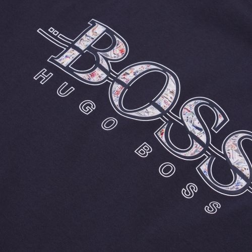 Athleisure Mens Navy Tee 7 S/s T Shirt 44750 by BOSS from Hurleys