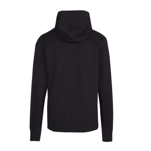 Mens Black Logo Stripe Hooded Sweat Top 52182 by Calvin Klein from Hurleys
