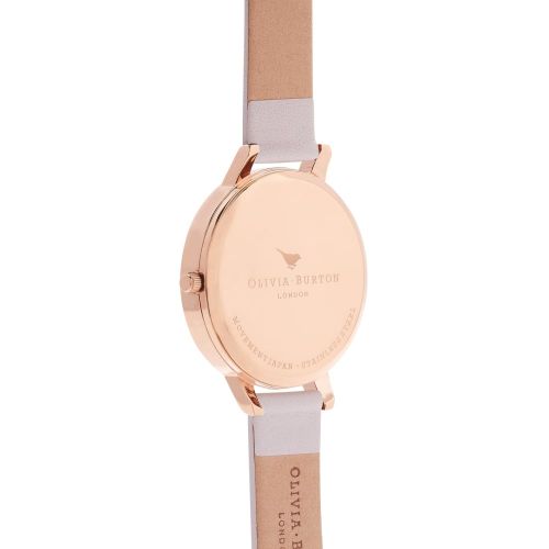 Womens Blush & Rose Gold Big Dial Watch 24886 by Olivia Burton from Hurleys