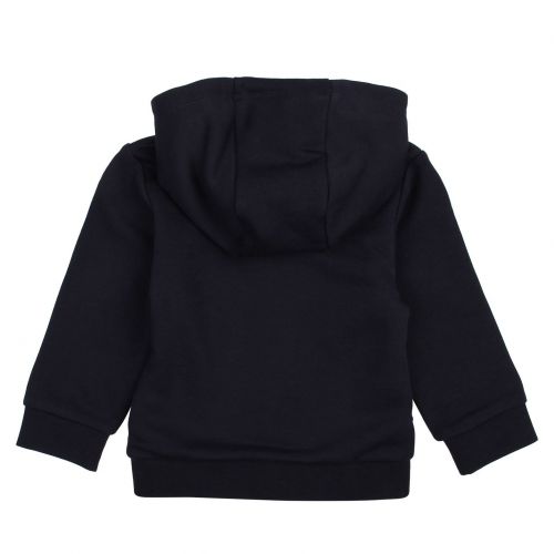 Toddler Navy Branded Hooded Zip Through Sweat Top 79171 by BOSS from Hurleys